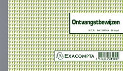 Kasboek Exacompta Manifold ontvangstbewijs dupli 50vel