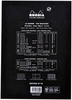 Schrijfblok Rhodia A4 dots 80 vel 90gr zwart-2