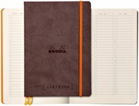 Bullet Journal Rhodia A5 60vel dots chocolade bruin-2