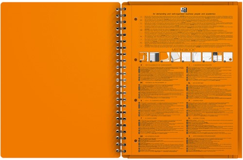 Spiraalblok Oxford International Meetingbook A4+ lijn-2