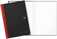 Notitieboek Oxford Black n' Red A4 96vel lijn-2