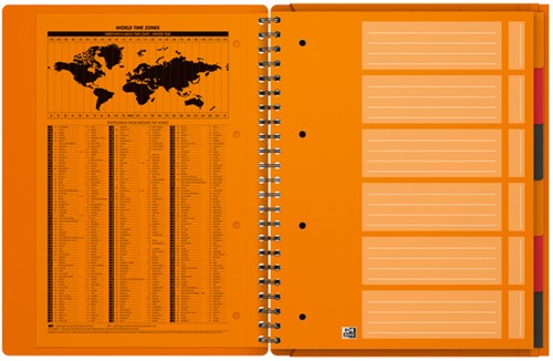 Spiraalblok Oxford International Organiserbook A4+ lijn-3