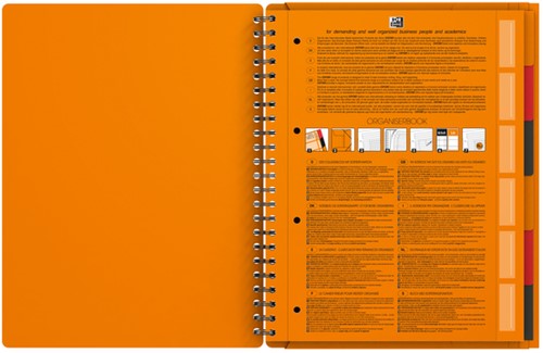 Spiraalblok Oxford International Organiserbook A4+ lijn-1