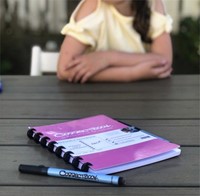 Notitieboek Correctbook A5 lijn 40blz blossom pink-2