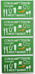 Consumptiebon CombiCraft met UV beveiliging 500 stuks groen