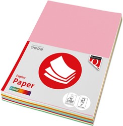 Kopieerpapier Quantore Colour A4 80gr 10 kleuren x 250 vel