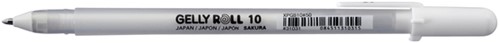 Gelschrijver Sakura Gelly Roll Basic 10 0.5mm wit-2