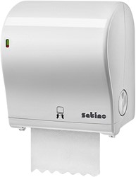Dispenser Satino PT1 handdoek rol midi wit