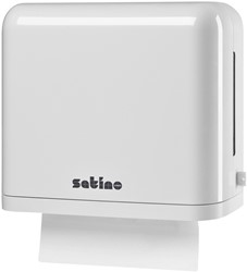 Dispenser Satino PT3 handdoek ZWVC-vouw klein wit