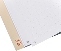 Notitieboek Octàgon DRAMA A5 135x200mm dots crème-1