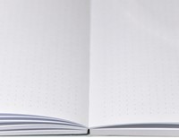 Notitieboek Octàgon CALM A5 135x200mm dots lichtblauw-3