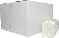 Handdoek Cleaninq C-vouw 2l 250x310mm 16x152st wit