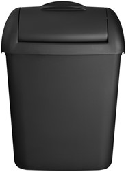 Afvalbak Euro QuartzLine 8liter zwart