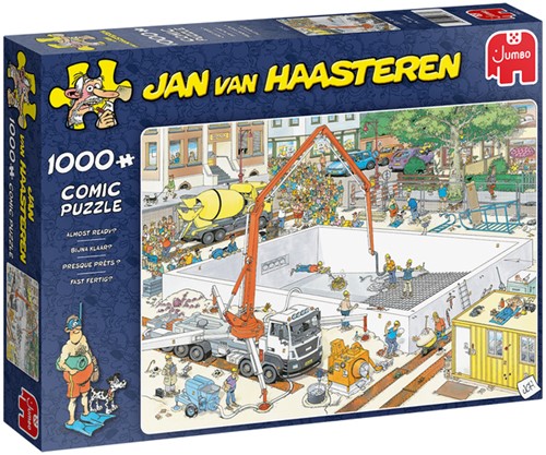 Puzzel Jan van Haasteren Bijna klaar? 1000 stukjes