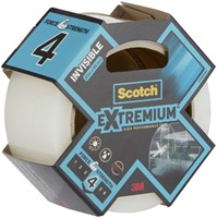 Plakband Scotch Extremium invisible 48mmx25m transparant