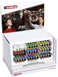 Krijtstift  edding  by Securit 4085 rond 1-2mm assorti