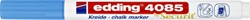 Krijtstift  edding by Securit 4085 rond 1-2mm lichtblauw