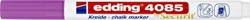 Krijtstift  edding  by Securit 4085 rond 1-2mm framboos