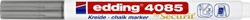 Krijtstift  edding  by Securit 4085 rond 1-2mm zilver
