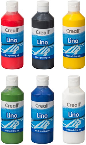 Linoleumverf Creall Lino zwart 250ml-2