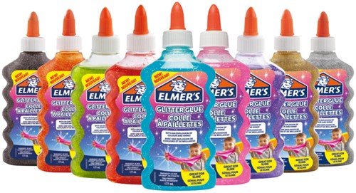 Kinderlijm Elmer's glitter oranje-4