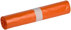Afvalzak Powersterko HDPE T23 58x100cm 70L oranje