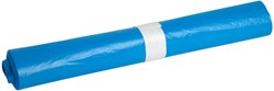 Afvalzak Powersterko T25 120liter recy blauw