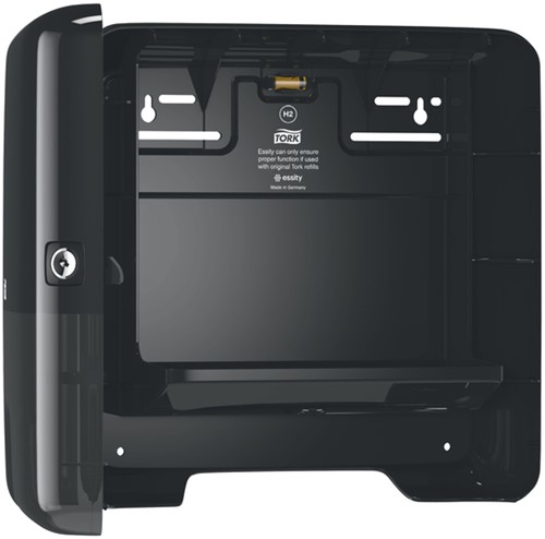 Handdoekdispenser Tork Xpress Mini H2 multifold zwart 552108-2
