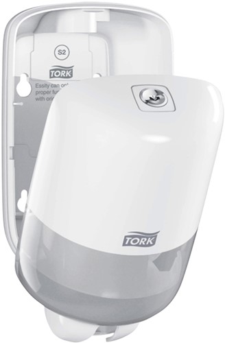 Zeepdispenser Tork Mini S2 Elevation compact design wit 561000-2