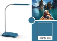 Bureaulamp MAUL Pearly LED voet dimbaar colour vario atlantic blue-2