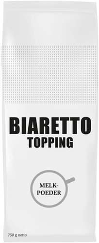 Melkpoeder Biaretto topping 750gram-3