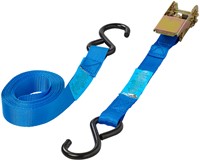 Spanband ProPlus blauw met ratel en 2 haken 5m-3