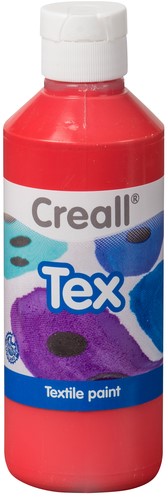 Textielverf Creall Tex rood 250ml