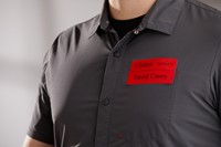 Etiket Dymo labelwriter 2133399 54mmx101mm badge zwart/rood rol à 220 stuks-5