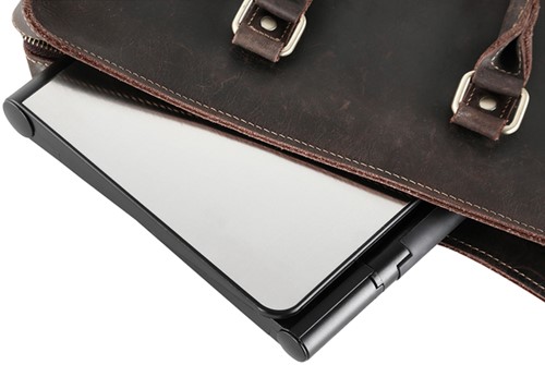 Laptopstandaard Neomounts NSLS200 opvouwbaar zwart- zilver-4