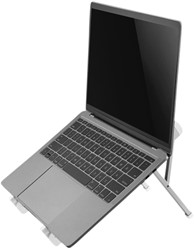 Laptopstandaard Neomounts NSLS010 opvouwbaar Zilver