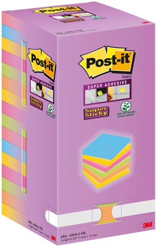 Memoblok 3M Post-it 654 76x76mm color notes-2
