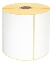 Labeletiket IEZZY Zebra 880191-076D 102x76mm 25mm wit permanent 930st
