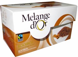 Melange d'Or Rooibos-Kaneel 20 zakjes 2gr. Fair Trade