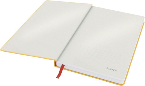 Notitieboek Leitz Cosy A5 160blz 100gr lijn geel-1
