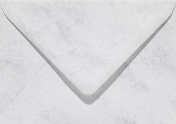 Envelop Papicolor EA5 156x220mm marmer grijswit