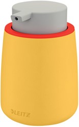 Handzeepdispenser Leitz Cosy voor handzeep 300 ml geel