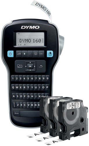 Labelprinter Dymo labelmanager LM160 qwerty valuepack-2