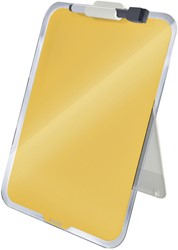 Glas Desktop Flipover Leitz Cosy geel