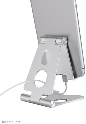 Telefoonstandaard Neomounts DS10-150SL1 opvouwbaar Zilver-2