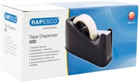 Plakbandhouder Rapesco D500 antibacterieel zwart-3