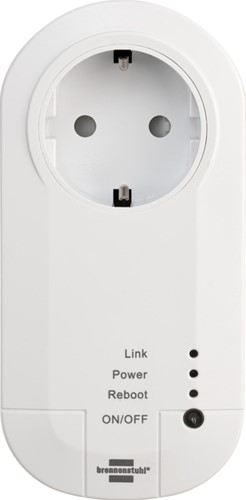 Stekkerdoos Brennenstuhl WIFI Connect 3600W wit