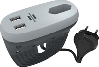 Laadstation Brennenstuhl Sofa 1 eurosocket 2 USB zwart/grijs-4