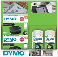 Labelprinter Dymo LetraTag 200B draagbaar bluetooth 12mm zwart display-2