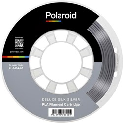 3D Filament Polaroid PLA Universal 250g Deluxe Zijde zilver